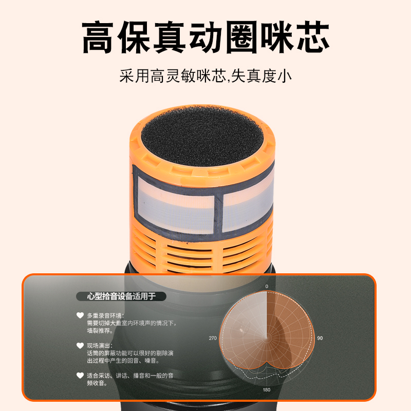 麦克风JBL VM860一拖二专业无线话筒家庭唱歌KTV房间舞台会议-图2