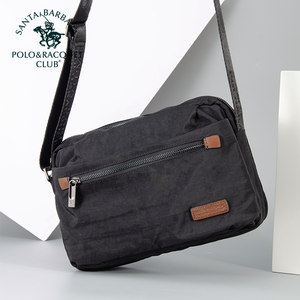 圣大保罗男士斜挎包男款帆布包男包品牌轻便单肩包休闲包2025新款