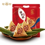 [嘉兴粽子肉粽红船旗舰店蛋黄鲜肉大棕子端午真空手工粽子礼盒团购]