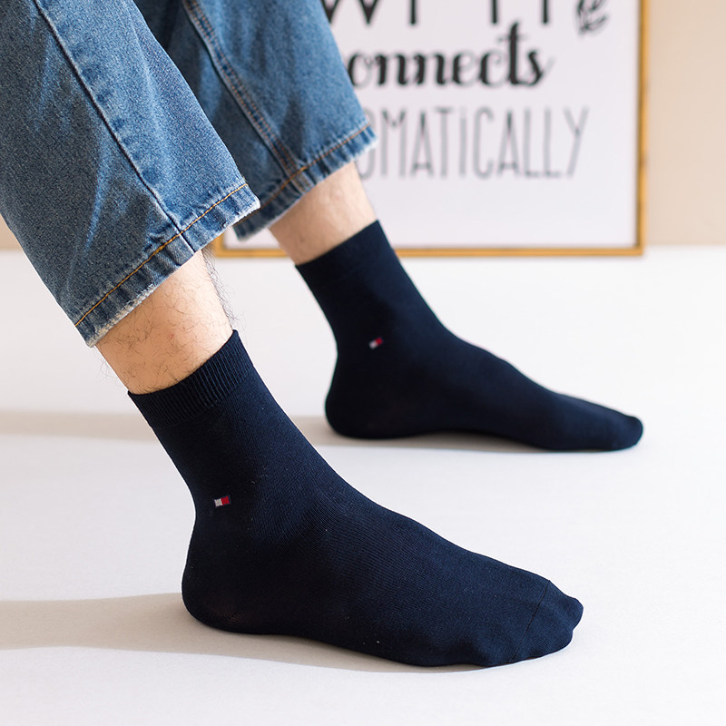 2021新款欧蒂爱男士纯棉皮鞋袜子 欧蒂爱实地短袜/打底袜/丝袜/美腿袜