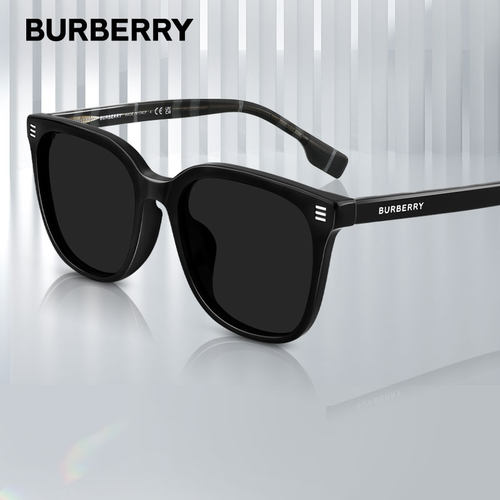Burberry博柏利墨镜男女款黑超巴宝莉偏光太阳可配近视眼镜BE2361 - 图0