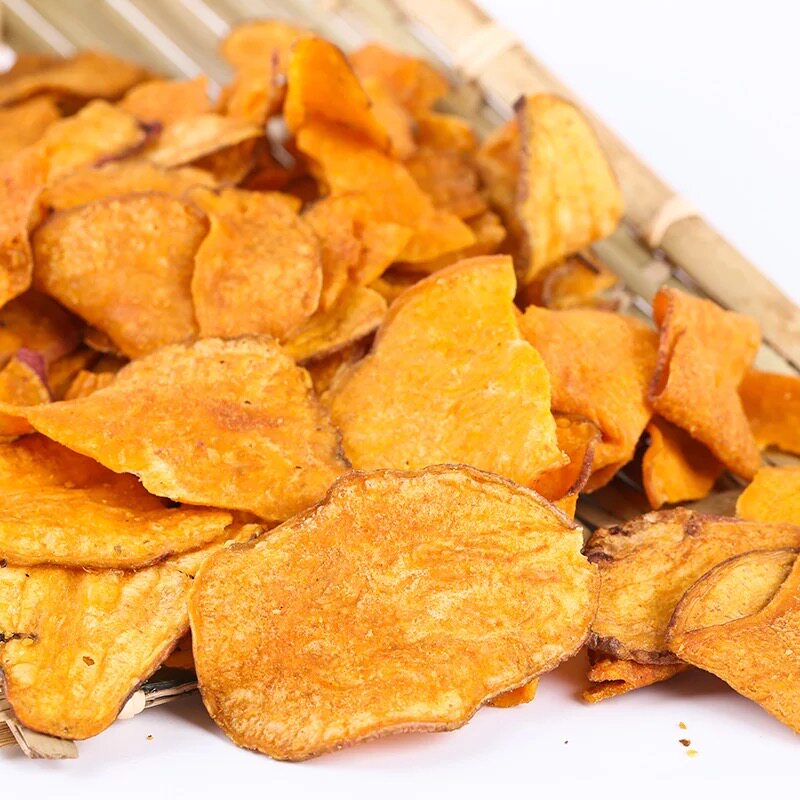 香脆红薯片250g*2包碳烤地瓜干片番薯干农家自制芝麻非油炸条零食