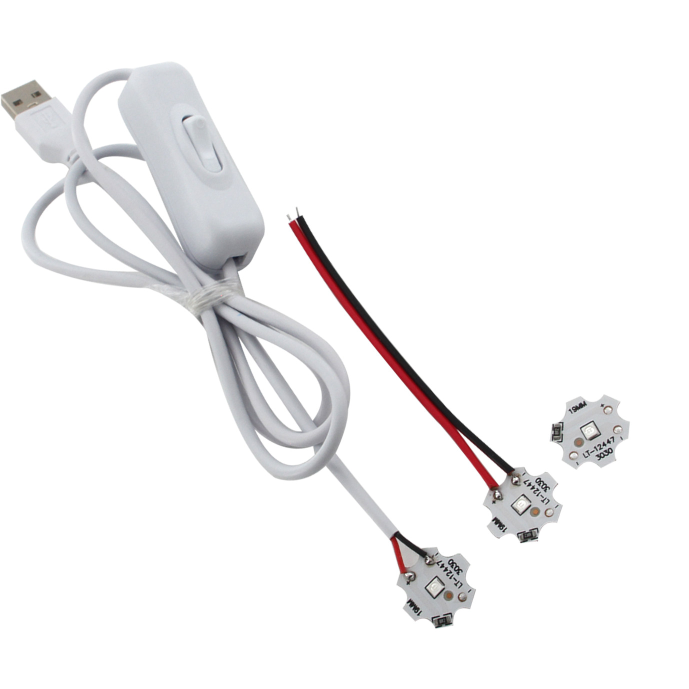 5v紫外线LED灯珠365-395nm验钞紫杀菌消毒uv固化3W光源3.7V12v24v,淘宝优惠券,粉丝福利购,淘宝优惠卷