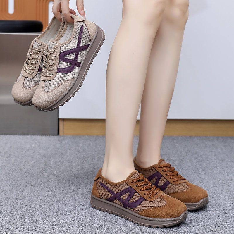 老北京布鞋女新款轻便妈妈鞋子休闲旅游鞋防滑耐磨中老年运动鞋女,淘宝优惠券,粉丝福利购,淘宝优惠卷