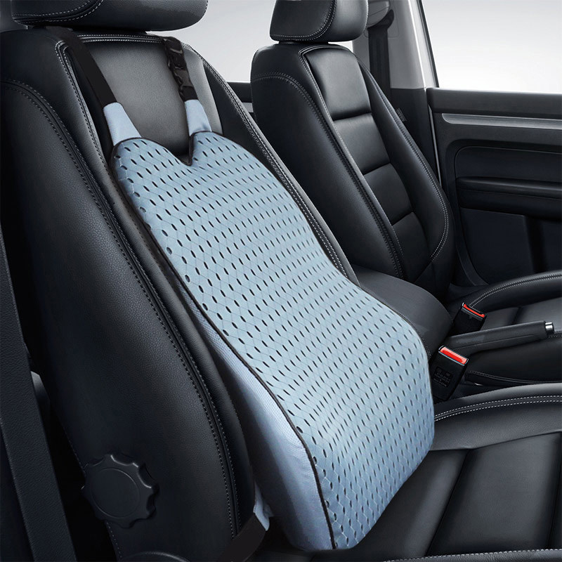 汽车腰靠护腰靠垫记忆棉可固定薄厚款垫高车用车载四季背靠枕腰垫,淘宝优惠券,粉丝福利购,淘宝优惠卷