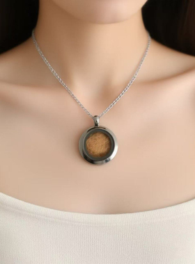 宠物毛发纪念品diy项链