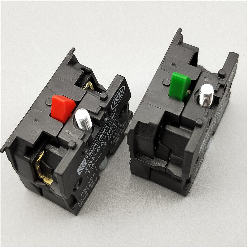 按钮开关配件动静辅助触点底座常开常闭XB2 ZB2-BE101C 102C,淘宝优惠券,粉丝福利购,淘宝优惠卷