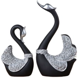 Лебедь для влюбленных, креативное современное украшение для ногтей, европейский стиль, простой и элегантный дизайн, подарок на день рождения