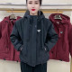 25 years of velvet thickened parka women's tops winter new fashion versatile windproof casual warm short jacket