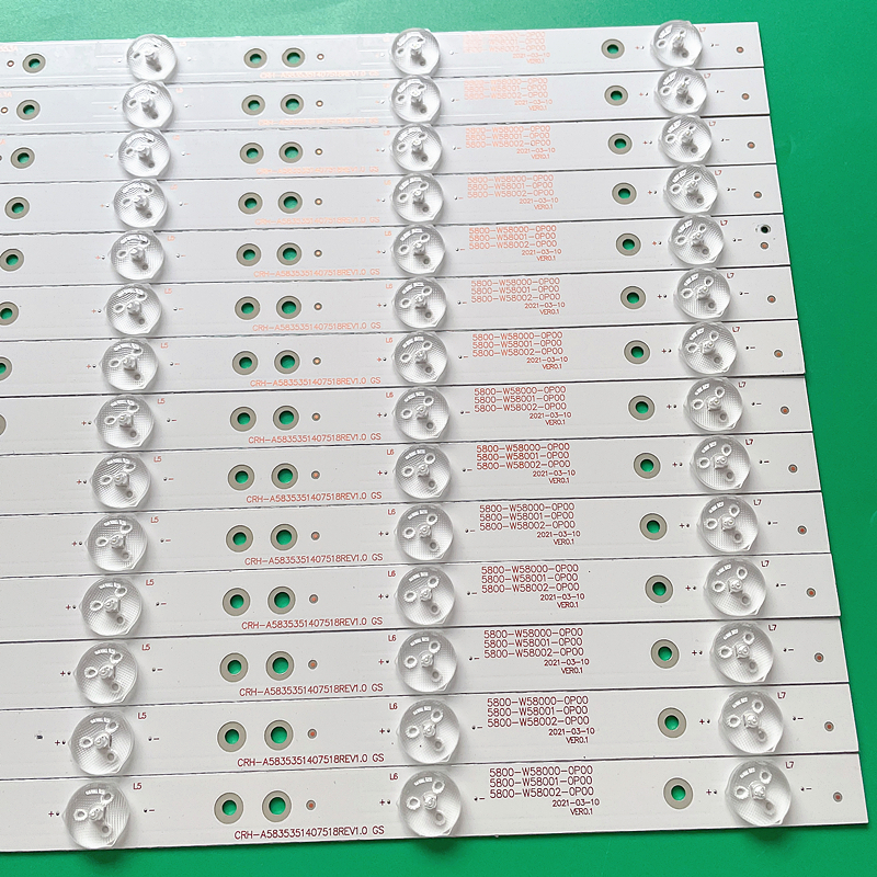 适用创维全新创维58E6000 58M6 58V6 58E6100电视LED灯条5800-W58 - 图1