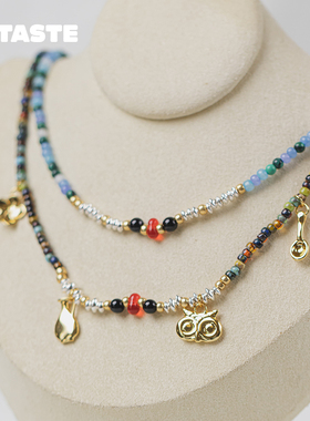 轻奢高级感大溪地生活项链套组
