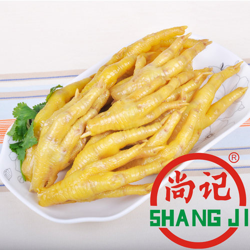 梅州尚记盐焗鸡爪盐焗凤爪零食小吃盐局鸡脚新鲜现做熟食零食小吃 - 图1