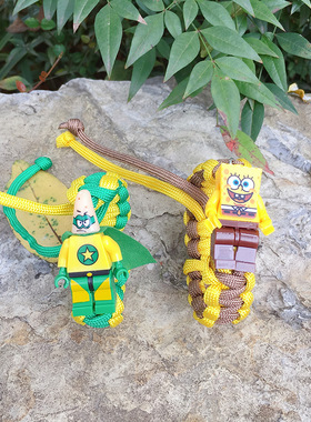 乐高巴斯光年手环情侣编织手环