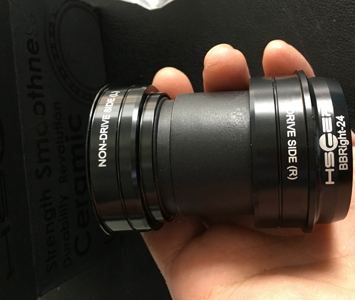 HSCER PF30 BB86/30/386压入式公路车陶瓷轴承山地BBRight CP中轴-图0