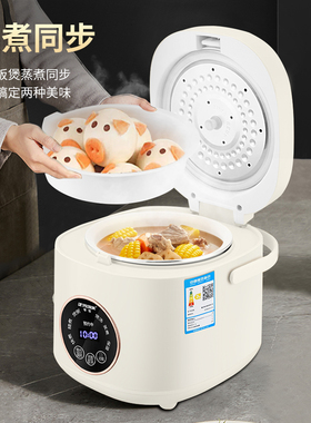 半球陶瓷釉电饭煲1.6-3升多功能