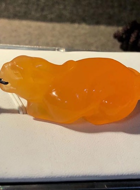 天然雕刻貔貅吊坠送礼摆件