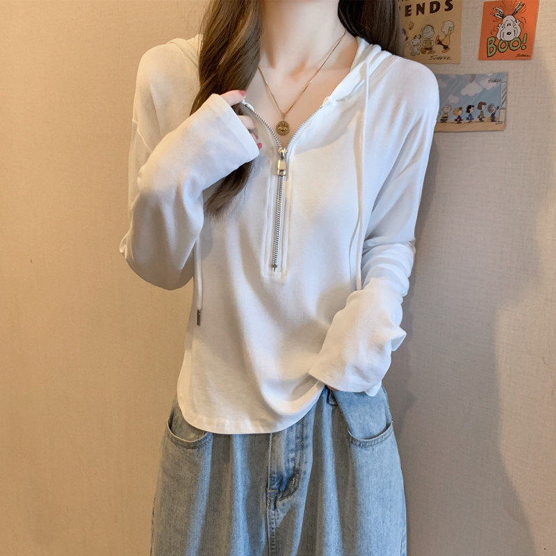 实拍 胖妹妹大码女装2024新款初秋装针织衫连帽毛衣显瘦打底上衣,淘宝优惠券,粉丝福利购,淘宝优惠卷