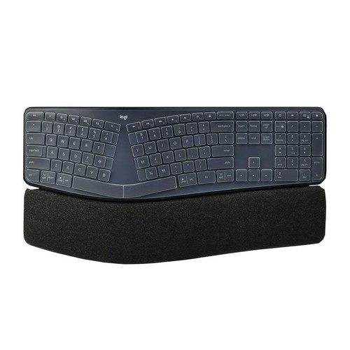 罗技键盘膜MK850K860K950WAVE键盘保护膜硅胶防尘罩防水防尘贴膜 - 图0