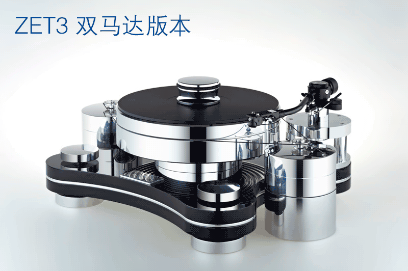 原装德国盘王 JR Transrotor Zet3黑胶唱机黑胶唱盘行货-图3