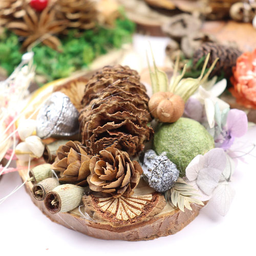 天然干花干果植物磁力冰箱贴种子装饰手工DIY活动团建文创材料包 - 图2