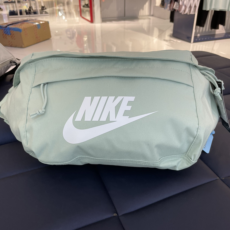 NIKE耐克正品男女运动斜挎包大容量单肩包2023春新款帆布腰包胸包