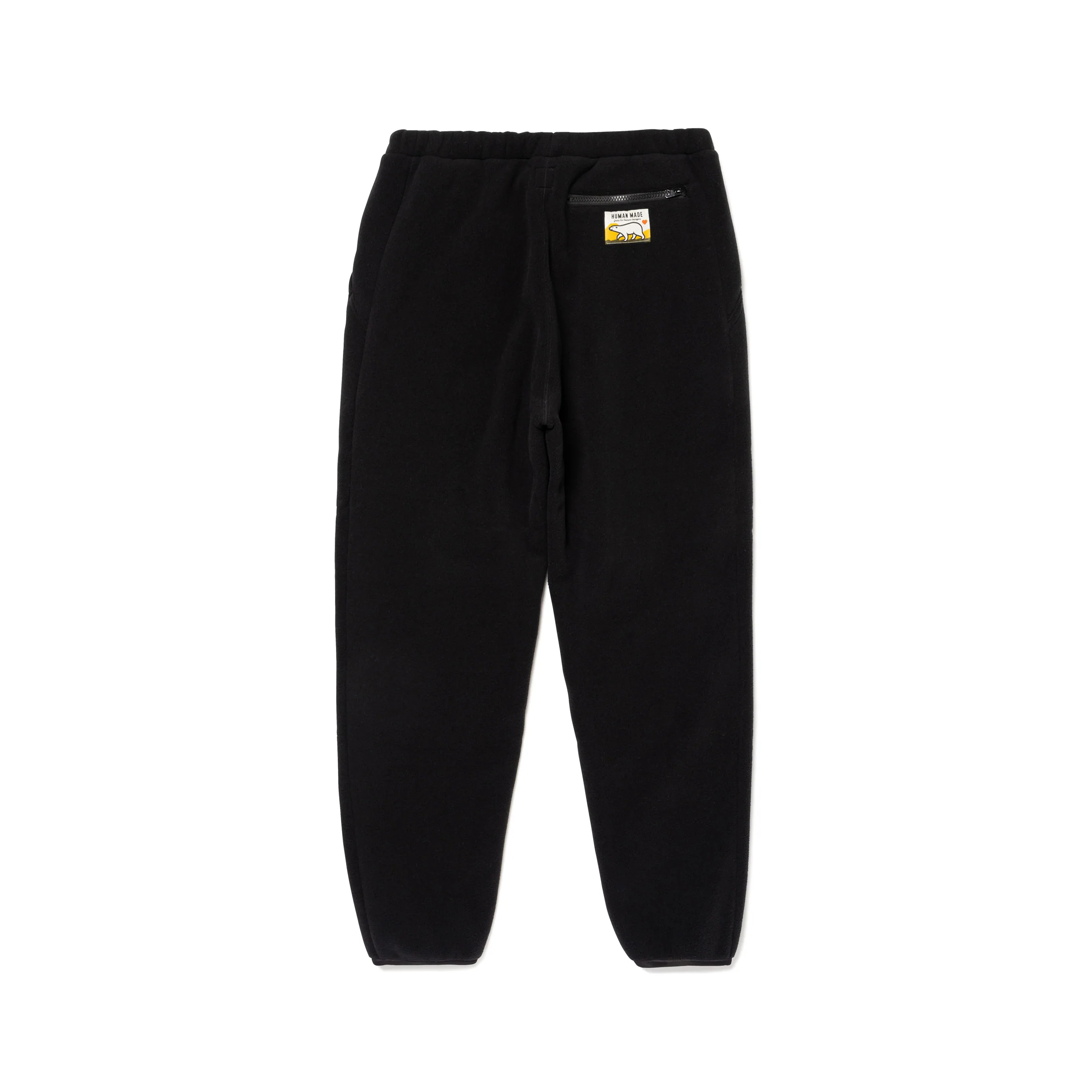 日本代购 HUMAN MADE FLEECE PANTS刺绣心形抓绒运动裤-图3