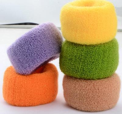 韩国高弹力发绳加粗无接缝发圈黑色橡皮筋扎头发头绳耐用发饰包邮 - 图3