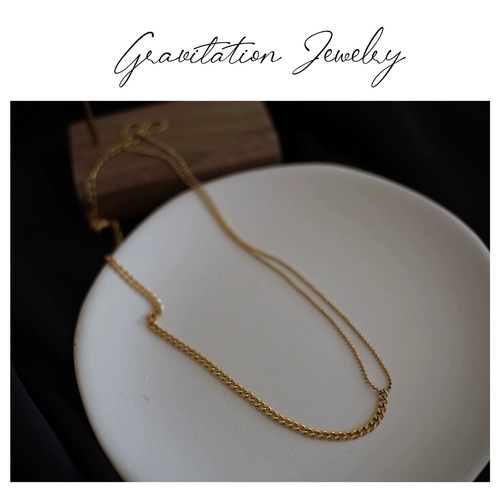 Минималистичная цепь, цепочка до ключиц, универсальный чокер, украшение-шарик, ожерелье, европейский стиль