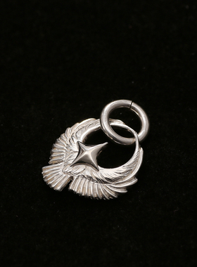 三沐饰家 Horizon Blue 迷你小鹰小鸽子吊坠925纯银鹰HB手工银饰