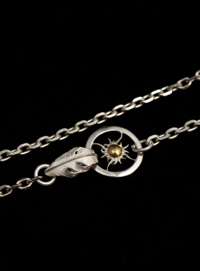 HB925纯银十字链男女款银项链