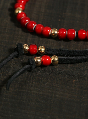 高桥风格男女琉璃民族风手链