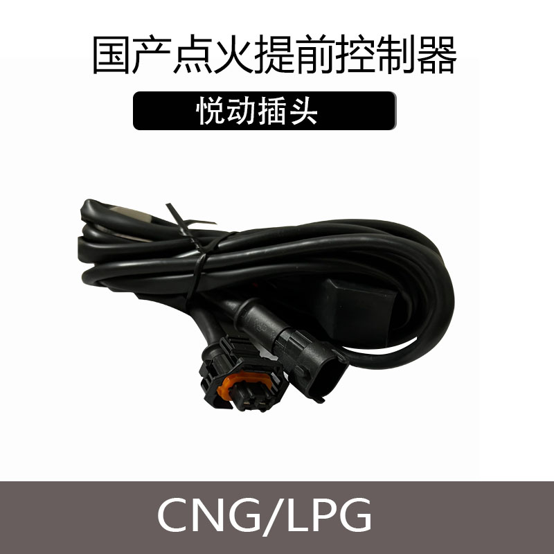 CNG油改气的配件点火提前控制器天然气定制动力增强器角戴森燃气 - 图0