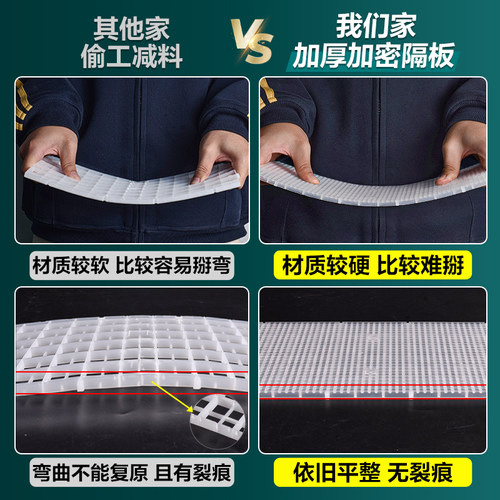 鱼缸底滤板滤材隔板过滤垫板水族网格板隔离板乌龟缸鱼缸底滤垫板 - 图0