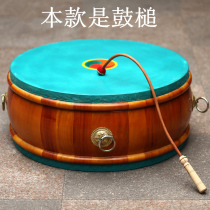 Fardrum Drummer Gavel Hidden in Supplies Nepal Handmade Ware Drum Mizzong Magic Drum Mallet Solid Wood Temple Big Drum