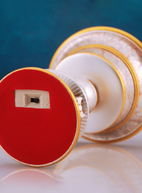 仿真LED长明灯银色格桑花插充电