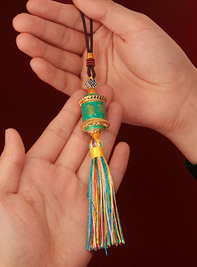 民族风饰品车挂迷你书包钥匙扣