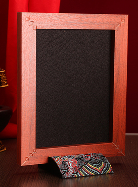 藏式文殊菩萨布艺实木玻璃相框摆件挂画装饰画家用十相自在唐卡图