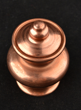 密宗纯铜可装藏供佛用品