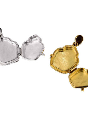 嘎乌盒S925纯银梵字挂件