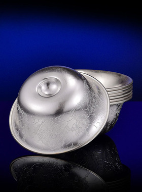 八吉祥供水杯999纯银民族风