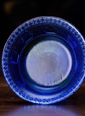古法琉璃八吉祥护法杯供碗