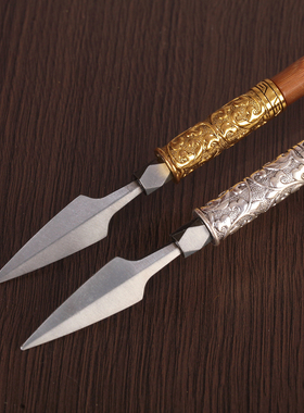 尼泊尔招财幡莲师财神剑五彩财