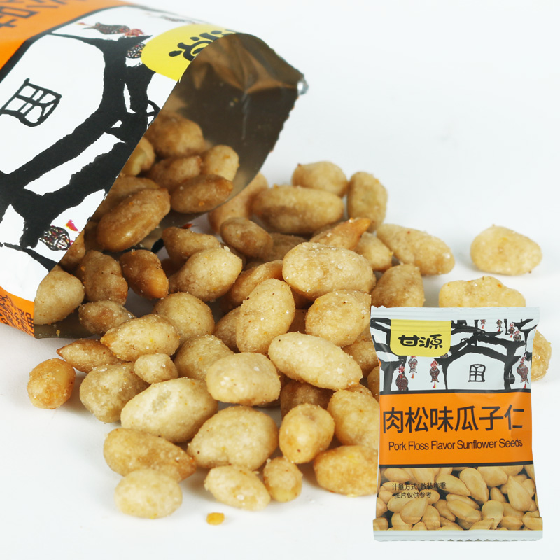 甘源蟹黄味瓜子仁蚕豆小包装休闲食品肉松味炒货食品好吃的零食-图2