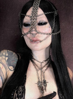 IIIMIII暗黑十字架项链