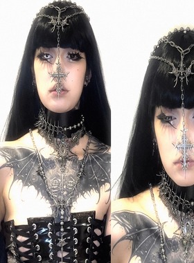 IIIMIII镀银不规则金属拼接项链