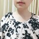 ເສື້ອແຂນສັ້ນລາຍດອກ rayon neck top