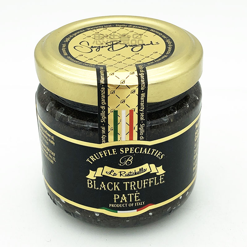 意大利进口乐其雅牌黑松露酱90g黑松露菌酱黑菌酱BLACK TRUFFLE-图0