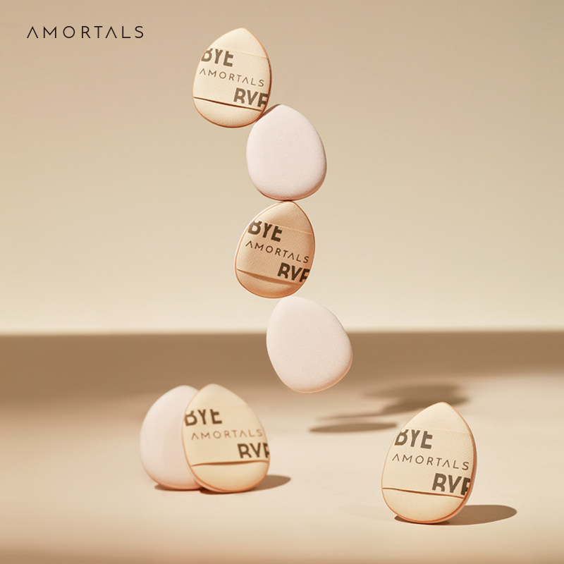 尔木萄拇指粉扑小不点遮瑕小号mini指尖气垫粉饼散粉专用干湿两用,淘宝优惠券,粉丝福利购,淘宝优惠卷