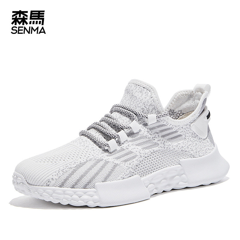 森马飞织男2023年新款百搭夏季椰子 SENMA森马鞋类时尚休闲鞋