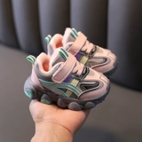 Зимние детские туфли, детская удерживающая тепло спортивная обувь для мальчиков для раннего возраста, 0-3 лет, мягкая подошва